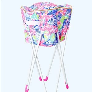 NWOT Lilly Pulitzer Cooler Stand Multi Havana